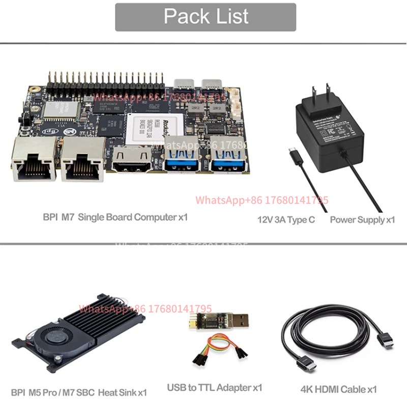 RK3588 Single Board Computer S - Banana Pi Bpi M7 Rk3588 recension och pris