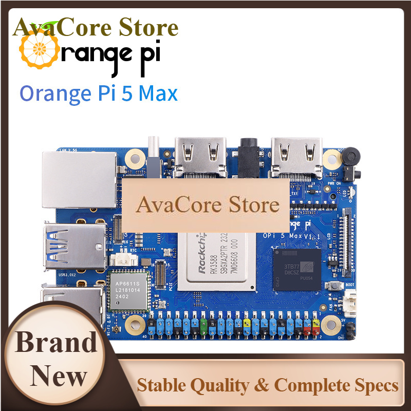 AvaCoreOrange Pi 5 Max 16GB V1 - Rk3588 Mini Pc Board recension och pris