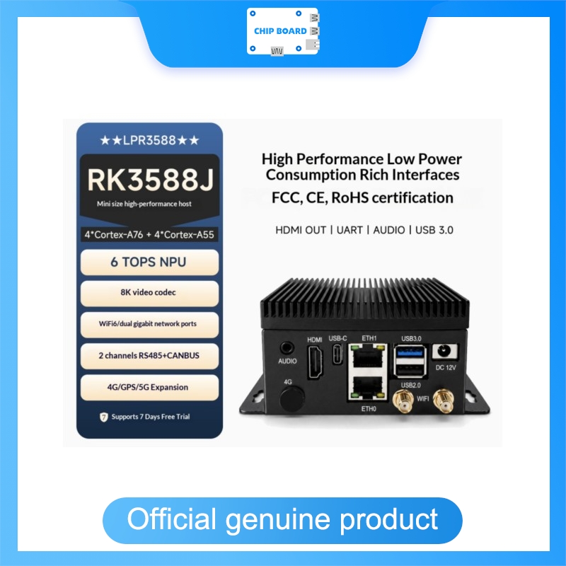 Neardi Pi4 RK3588 Industrial M - Rk3588 Mini Pc Board recension och pris