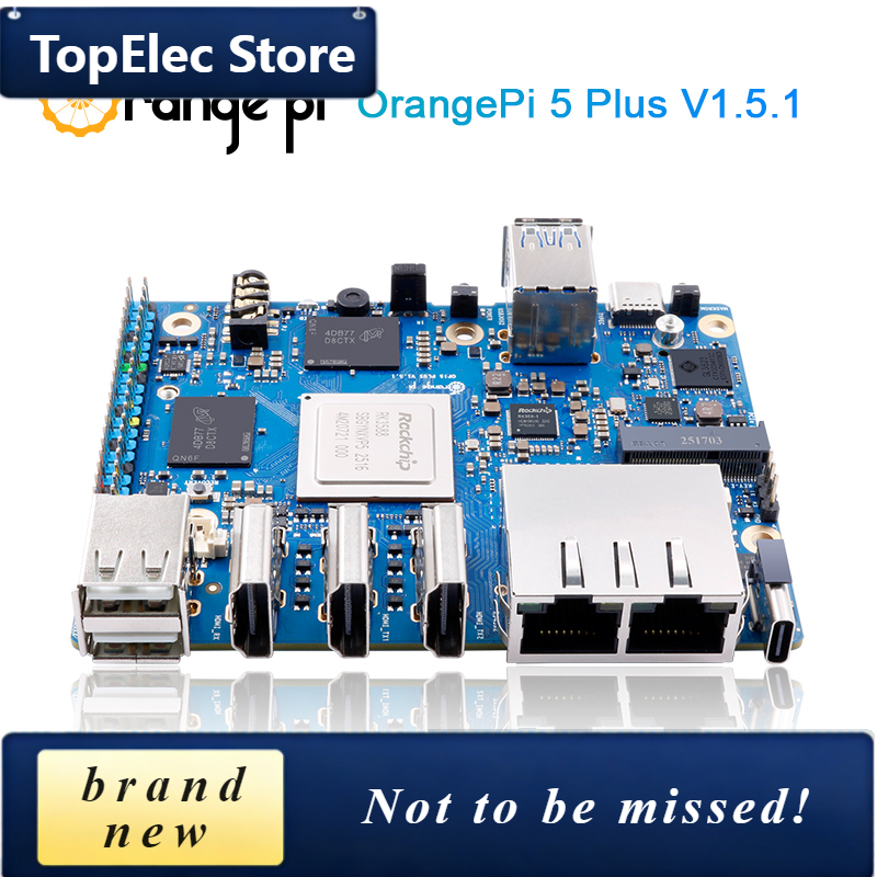 TopElec Orange Pi5 Plus 16GB S - Rk3588 Mini Pc Board recension och pris