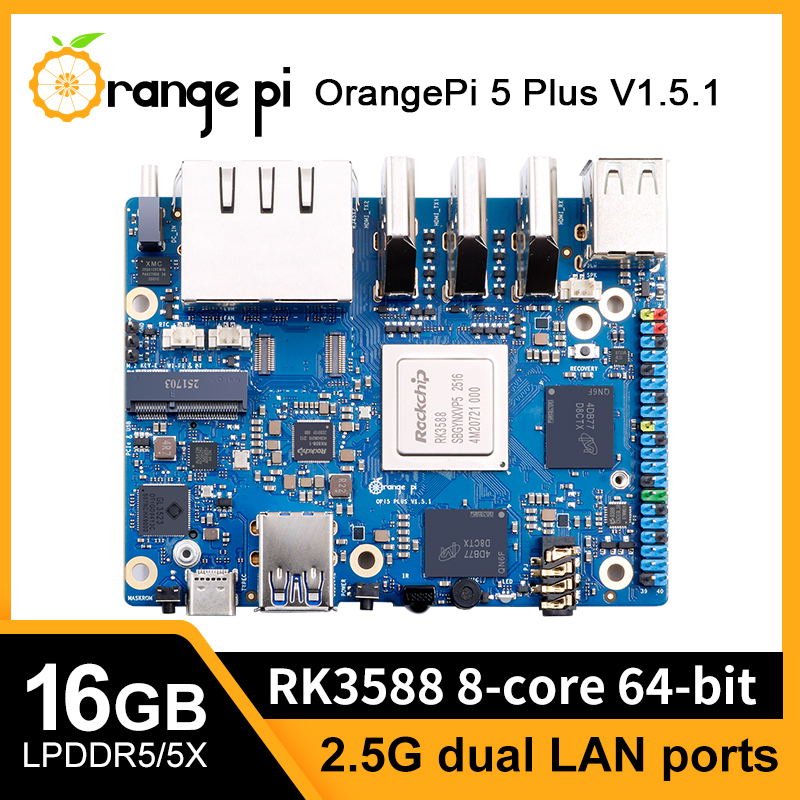 TopElec Orange Pi5 Plus 16GB S - Rk3588 Mini Pc Board recension och pris