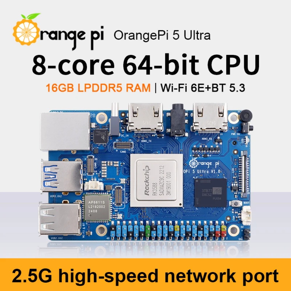 AvaCoreOrange Pi 5 Ultra 16G R - Rk3588 Mini Pc Board recension och pris